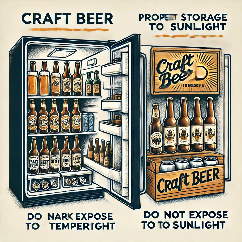 クラフトビールの保存方法