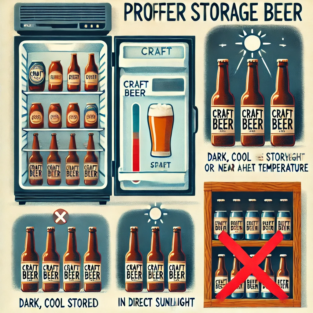 クラフトビールの保存方法