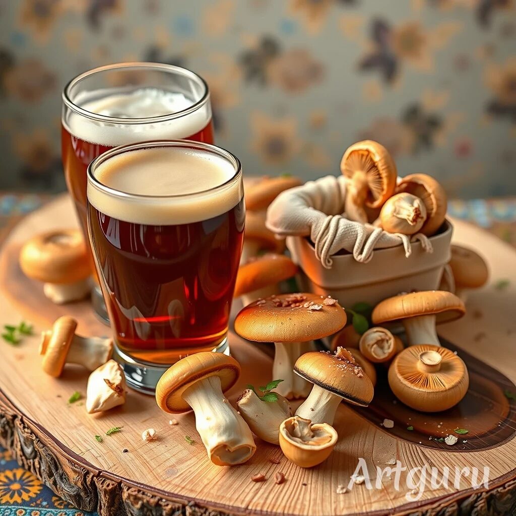 クラフトビールに合うキノコのおつまみ10選
