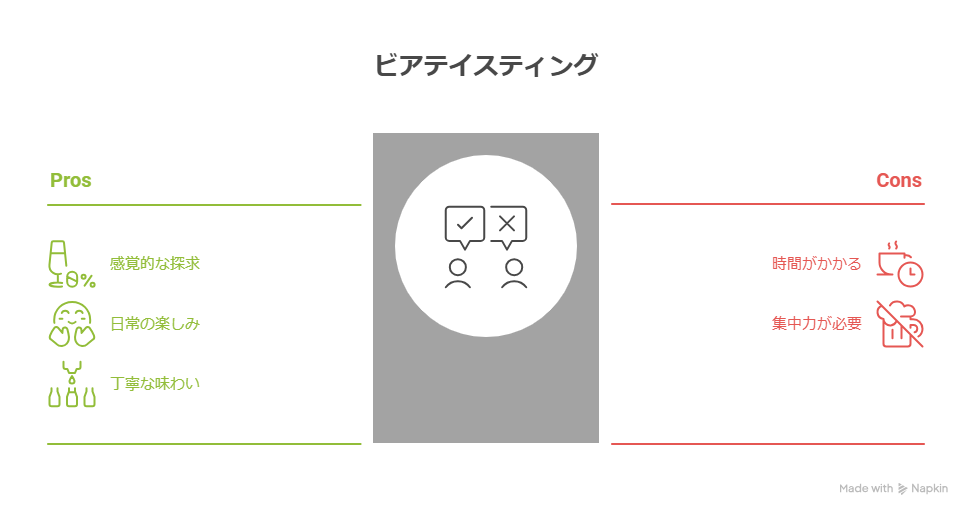 ビアテイスティングのやり方とは？クラフトビールの楽しみ方を解説