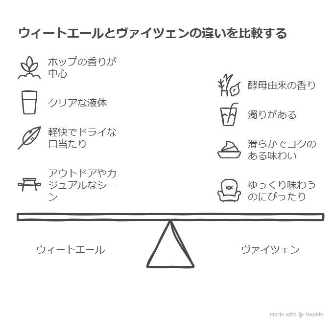 ウィートエールとヴァイツェンの違いは？製法や特徴解説