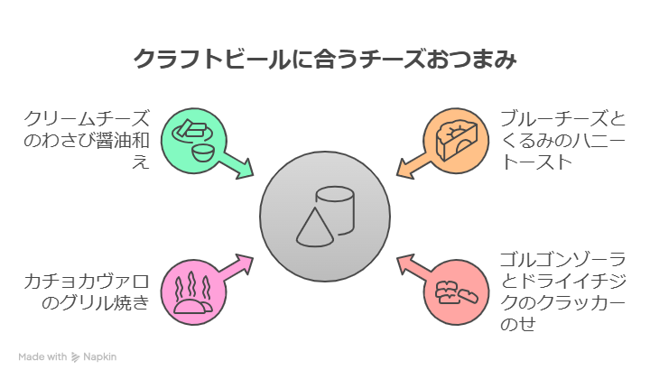 クラフトビールに合うチーズのおつまみ12選