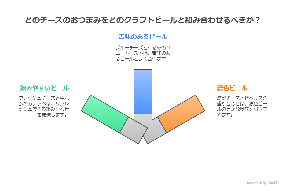 クラフトビールに合うチーズのおつまみ12選